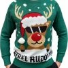Merkloos Foute Kersttrui - Christmas Sweater - Kersttruien - Kersttrui Dames - Kersttrui Heren -Exporteren dameskleding winkel 550x664 1