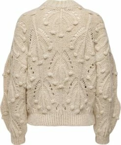 Only Trui Onljane L/s Structure Pullover Knt 15269294 Whitecap Gray/w Melange Dames Maat - M -Exporteren dameskleding winkel 550x664