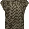 VERO MODA Aware VMAVA PLAIN SS TOP MULTI AOP NOOS GA Dames Tshirt - Maat M