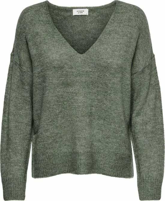 JDY JDYELANORA L/S V-NECK PULLO. KNT NOOS Dames Trui - Maat XS 3 JDY JDYELANORA L/S V-NECK PULLO. KNT NOOS Dames Trui - Maat XS