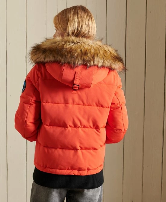 Superdry Dames Everest Bomber - Maat L 6 Superdry Dames Everest Bomber - Maat L - Afbeelding 4