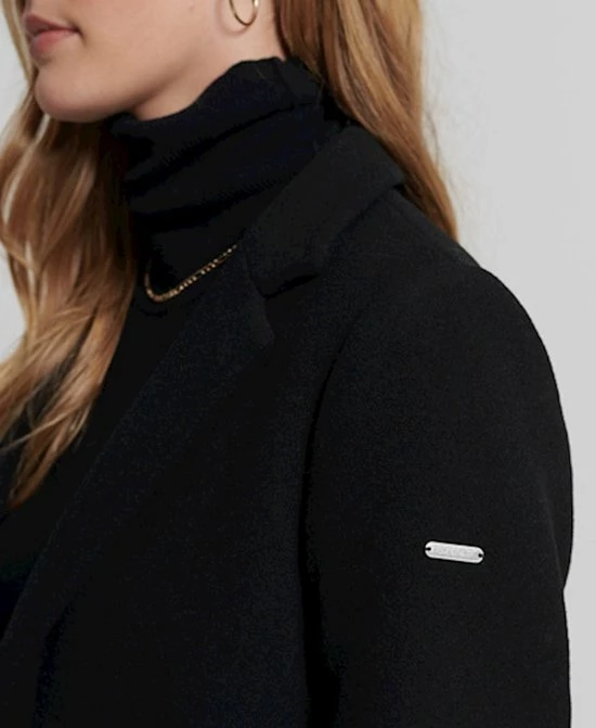 Superdry Dames Studios Quilt Wool Crombie 7 Superdry Dames Studios Quilt Wool Crombie - Afbeelding 5