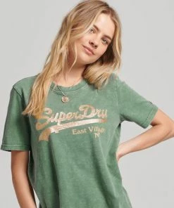Superdry Dames T-shirt - Maat 38 -Exporteren dameskleding winkel 550x672 2