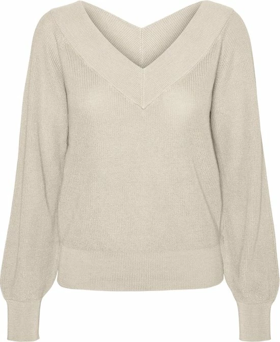 Vero Moda Trui Vmnewlexsun Ls Double V-nck Blouse 10275763 Birch Dames Maat - S 3 Vero Moda Trui Vmnewlexsun Ls Double V-nck Blouse 10275763 Birch Dames Maat - S