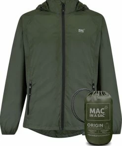 Mac In A Sac Origin 2 Regenjas Unisex - Khaki - Maat S -Exporteren dameskleding winkel 550x673