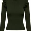 ONLY ONLSIA SALLY RUFFLE LS PULLOVER KNT NOOS Dames Trui - Maat XS -Exporteren dameskleding winkel 550x676 1