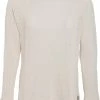 Knit Factory Jasmin Gebreide Dames Trui - Beige - 36/38 - 80% Gerecycled Katoen