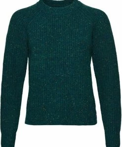 Superdry Tweed Rib Crew Trui Vrouwen - Maat 40-42 -Exporteren dameskleding winkel 550x684 3