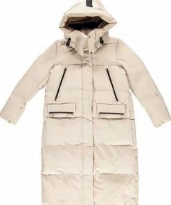 Geisha Jas Lange Puffer Winterjas 28570 16 Kit Dames Maat - XXL