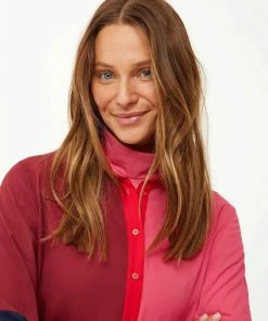 Mexx Dames Colorblock Blouse Multicolor -Exporteren dameskleding winkel 550x687 3