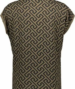 VERO MODA Aware VMAVA PLAIN SS TOP MULTI AOP NOOS GA Dames Tshirt - Maat M -Exporteren dameskleding winkel 550x694 2