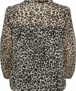 ONLY ONLDITSY L/S BLOUSE WVN NOOS Dames T-shirt - Maat L -Exporteren dameskleding winkel 550x694 5