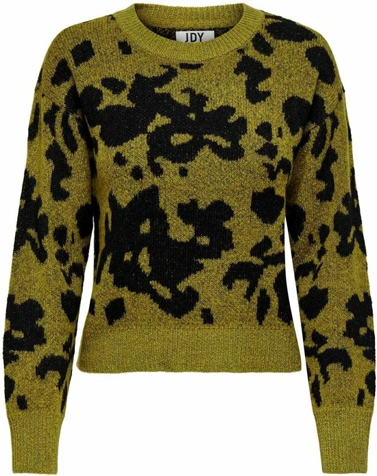 Jacqueline De Yong Trui Jdyhelga L/s Jacqaurd Pullover Knt 15271299 Ecru Olive Dames Maat - S 4 Jacqueline De Yong Trui Jdyhelga L/s Jacqaurd Pullover Knt 15271299 Ecru Olive Dames Maat - S - Afbeelding 2