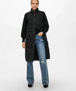 ONLY ONLSTACY QUILTED LONG WAISTCOAT OTW NOOS Dames Gilet - Maat XL -Exporteren dameskleding winkel 550x697 6