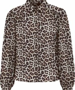 ONLY ONLNOVA LUX L/S EMMA SHIRT AOP PTM Dames Shirt - Maat XL