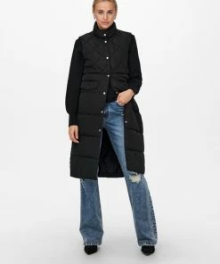 ONLY ONLSTACY QUILTED LONG WAISTCOAT OTW NOOS Dames Gilet - Maat XL -Exporteren dameskleding winkel 550x698 11