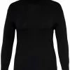 ONLY CARMAKOMA CARVENICE LIFEL/S ROLL PULLOVER KNT Dames Trui - Maat L-50/52
