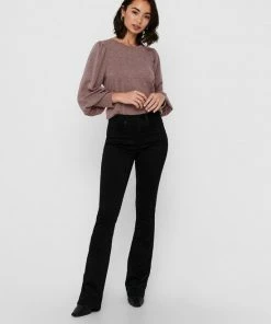 ONLY ONLROYAL LIFE HIGH SWEET FLARE 600 NOOS Dames Jeans - Maat W34XL30 -Exporteren dameskleding winkel 550x699 7