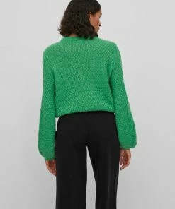 VILA VISULTAN KNIT O-NECK L/S TOP - NOOS Dames Trui - Maat XL -Exporteren dameskleding winkel 550x700 22