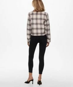 ONLY ONLLOU SHORT CHECK JACKET OTW NOOS Dames Jas - Maat L -Exporteren dameskleding winkel 550x703 1