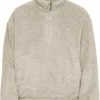 Vero Moda VMCOZYEMILY SHORT TEDDY ANORAK Dames Jas Oatmeal Beige - Maat L