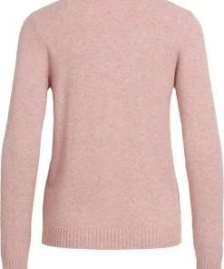 VILA VIRIL V-NECK L/S KNIT TOP - NOOS Dames Trui - Maat XL -Exporteren dameskleding winkel 550x709 5