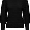 Only Trui Onlfaye Life L/s Pullover Cc Knt 15264797 Black Dames Maat - M