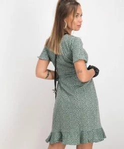 ONLY ONLOLIVIA S/S WRAP DRESS WVN NOOS Dames Jurk - Maat 40 -Exporteren dameskleding winkel 550x711 44