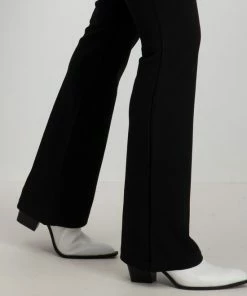 ONLY ONLROCKY MID FLARED PANT TLR Dames Broek - Maat L X L32 -Exporteren dameskleding winkel 550x711 66