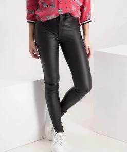 ONLY ONLROYAL HW SK ROCK COATED PIM NOOS Dames Broek - Maat XS X L32 -Exporteren dameskleding winkel 550x711 74