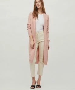 VILA VIRIL LONG L/S KNIT CARDIGAN - NOOS Dames Vest - Maat M -Exporteren dameskleding winkel 550x712 2
