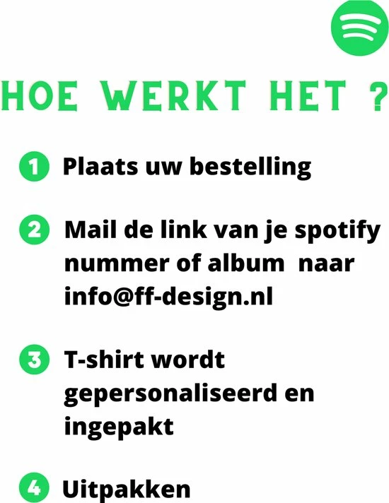 Feel Free Design Gepersonaliseerde Christmas Spotify T-Shirt | Sinterklaas | Spotify | 100% Organisch Katoen | Rood | Maat M 6 Feel Free Design Gepersonaliseerde Christmas Spotify T-Shirt | Sinterklaas | Spotify | 100% Organisch Katoen | Rood | Maat M - Afbeelding 4