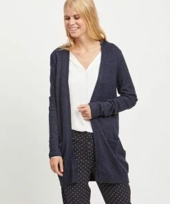 Vila Dames Vest Blauw - Maat M -Exporteren dameskleding winkel 550x712 6