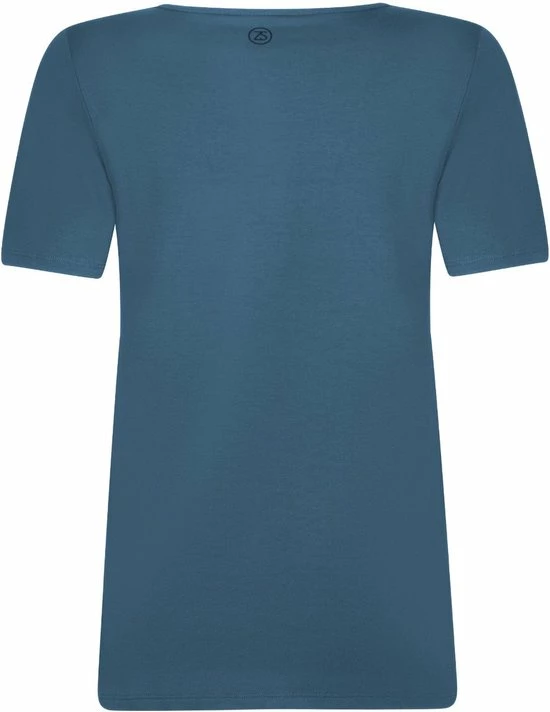 Zoso T-shirt Tineke T Shirt With Print 224 Petrol Dames Maat - XXL 4 Zoso T-shirt Tineke T Shirt With Print 224 Petrol Dames Maat - XXL - Afbeelding 2