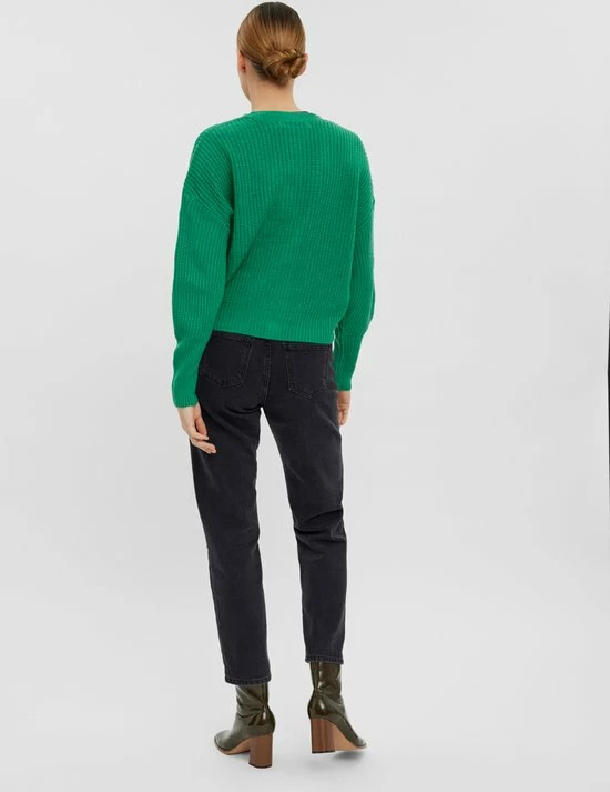 VERO MODA VMLEA LS V-NECK CUFF CARDIGAN NOOS Dames Vest - Maat S 4 VERO MODA VMLEA LS V-NECK CUFF CARDIGAN NOOS Dames Vest - Maat S - Afbeelding 2