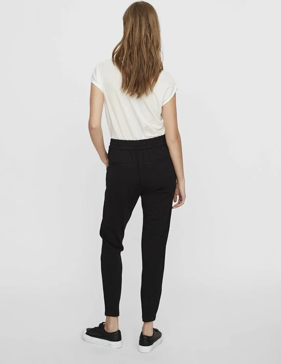 VERO MODA VMEVA MR LOOSE STRING PANTS NOOS Dames Broek - Maat L X L32 6 VERO MODA VMEVA MR LOOSE STRING PANTS NOOS Dames Broek - Maat L X L32 - Afbeelding 4