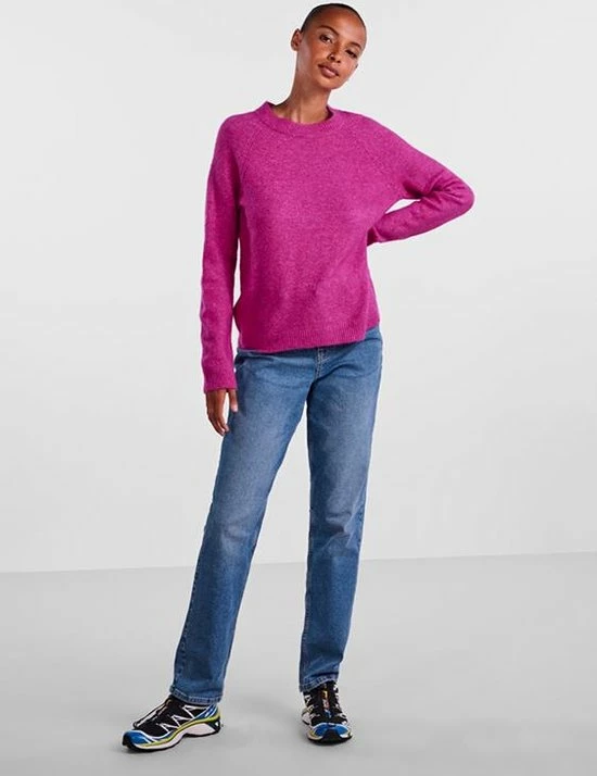 PIECES PCJULIANA LS O-NECK KNIT NOOS BC Dames Trui - Maat M 10 PIECES PCJULIANA LS O-NECK KNIT NOOS BC Dames Trui - Maat M - Afbeelding 8