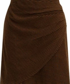 WE Fashion Dames Rok Met Pied-de-poule Dessin