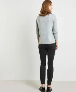 GERRY WEBER Dames Elegante Stretchbroek Schwarz-46 -Exporteren dameskleding winkel 550x715 1