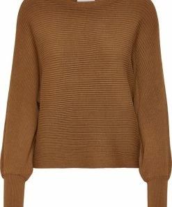 ONLY ONLADALINE L/S SHORT PULLO KNT NOOS Dames Trui - Maat XL