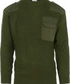 Fostex Commando Heren Trui - Groen - Maat M