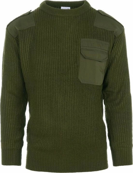 Fostex Commando Heren Trui - Groen - Maat M 3 Fostex Commando Heren Trui - Groen - Maat M