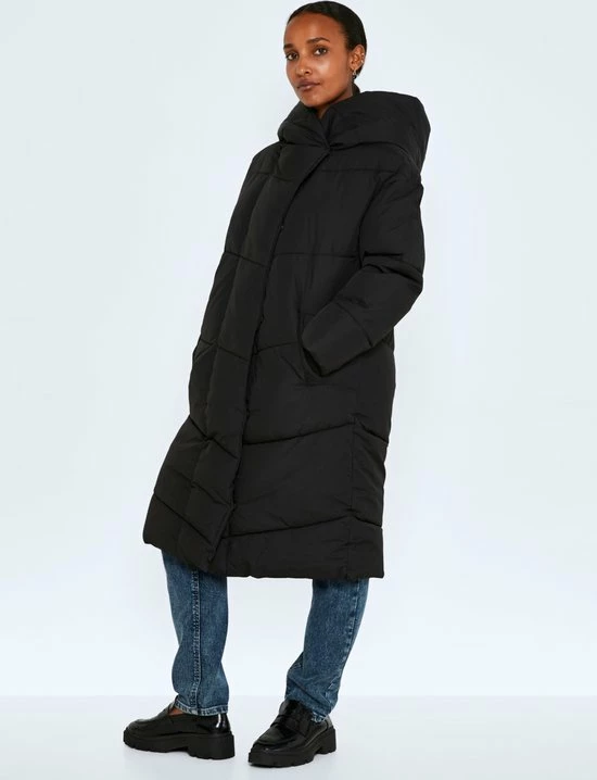 NOISY MAY NMTALLY L/S LONG JACKET BG NOOS Dames Jas - Maat S 4 NOISY MAY NMTALLY L/S LONG JACKET BG NOOS Dames Jas - Maat S - Afbeelding 2