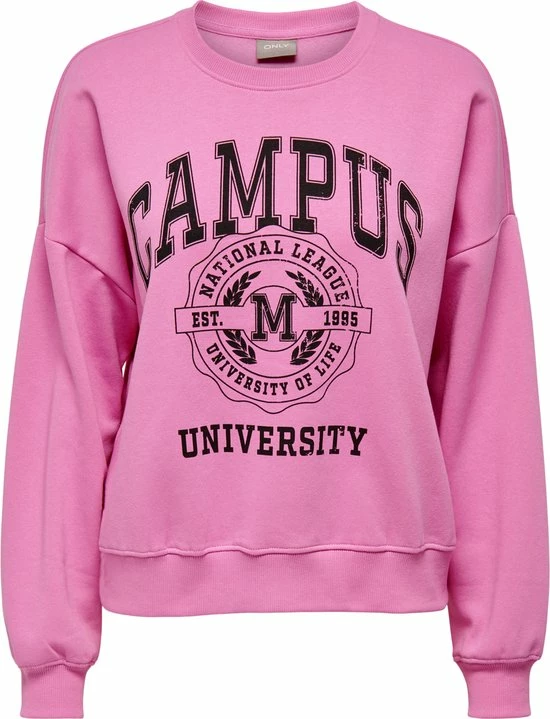 ONLY ONLOTTOLINE L/S 1995 BOX SWT Dames Sweatshirts - Maat M 3 ONLY ONLOTTOLINE L/S 1995 BOX SWT Dames Sweatshirts - Maat M