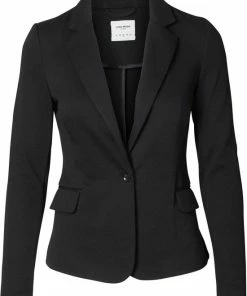 VERO MODA VMJULIA LS BLAZER DNM NOOS Dames Blazer - Maat 38
