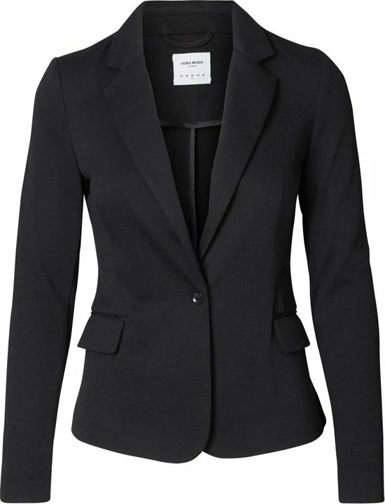 VERO MODA VMJULIA LS BLAZER DNM NOOS Dames Blazer - Maat 38 3 VERO MODA VMJULIA LS BLAZER DNM NOOS Dames Blazer - Maat 38