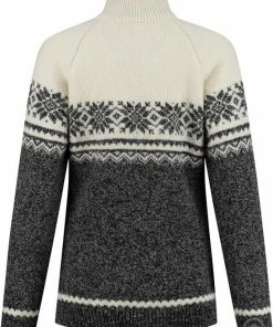 John Brilliant Noorse Dames Trui In Setesdals-design Van 100% Zuivere Wol, Donkergrijs (S) 5 John Brilliant Noorse Dames Trui In Setesdals-design Van 100% Zuivere Wol, Donkergrijs (S) -Exporteren dameskleding winkel 550x720 3