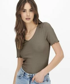 JDYFRANSISKA S/S SOLID TOP JRS NOOS 10 JDYFRANSISKA S/S SOLID TOP JRS NOOS -Exporteren dameskleding winkel 550x722 7