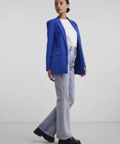 Pieces PCBOSSY LS LOOSE BLAZER NOOS Dames Blazer - Maat S -Exporteren dameskleding winkel 550x724 3