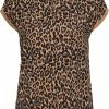 VERO MODA VMAVA PLAIN SS TOP MULTI AOP NOOS GA Dames - Maat S